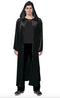 ADULT BLACK ROBE (STRETCH POLYESTER)
